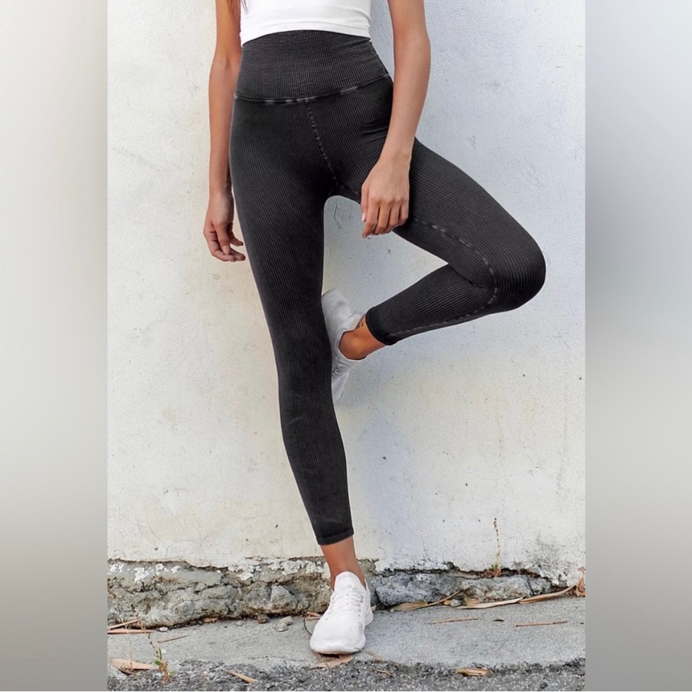 FREE PEOPLE Good Karma Crop Tank GREY M/L $48 - Picture 13 of 16